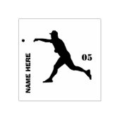 名前パーソナライズされた番号 ラバースタンプ (インプリント)