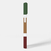 名前パーソナライズされた秋ブロックの色 Case-Mate iPhoneケース (裏面 / 右)