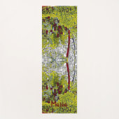 名前パーソナライズされた竹アートメディテーションYoga Mat ヨガマット (正面)