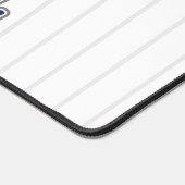 名前パーソナライズされた野球チームのプレーヤーゲーム デスクマット (コーナー)