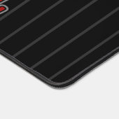 名前パーソナライズされた野球チームのプレーヤーゲーム デスクマット (コーナー)