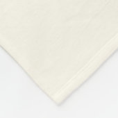 名前パーソナライズされた鮮やかよくはしゃぐ幾何モダン フリースブランケット (角)