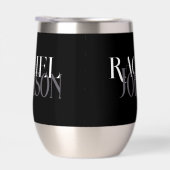 名前パーソナライズされた黒いグレー (右面)