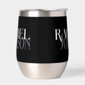 名前パーソナライズされた黒いグレー (左面)