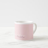 名前パーソナライズされた- Girlboss Empowerment Gift - エスプレッソカップ (正面右)