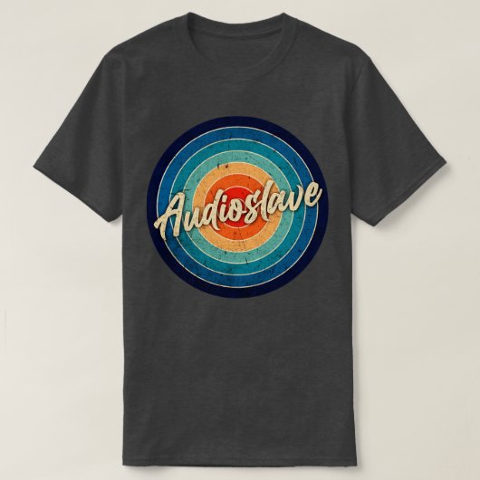名前パーソナライズされたAudioslaveのクラシックスタイル Tシャツ (デザイン正面)