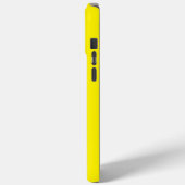 名前パーソナライズされたBright Yellow Case-Mate iPhoneケース (裏面 / 左)