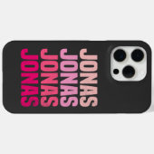 名前パーソナライズされたJonas I Love Jonas Case-Mate iPhoneケース (裏面 (横))