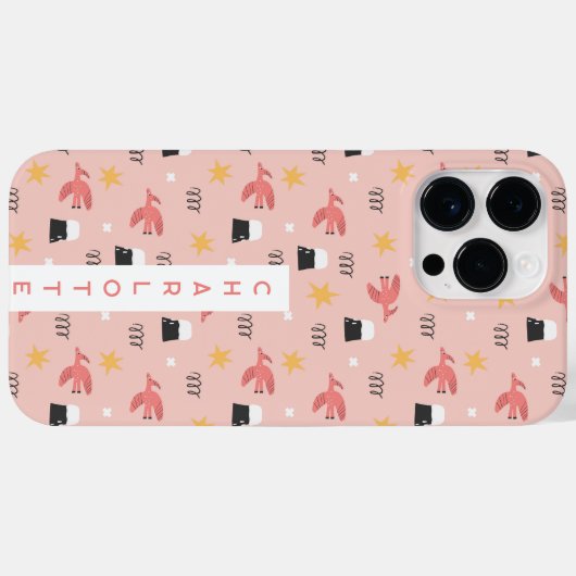 名前パーソナライズされたKidsの電話ケース Case-Mate iPhoneケース (裏面 (横))