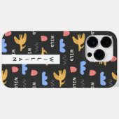 名前パーソナライズされたKidsの電話ケース Case-Mate iPhoneケース (裏面 (横))