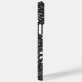 名前パーソナライズされたMoodyモダン Botanical Case-Mate iPhoneケース (裏面 / 右)