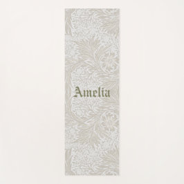 名前パーソナライズされたMorris Food Pattern Yoga Mat ヨガマット