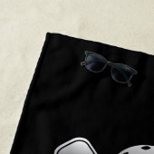 名前パーソナライズされたPickleball ビーチタオル (インサイチュ)