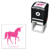 名前パーソナライズされたUnicorn セルフインキングスタンプ (インサイチュ)