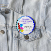 名前ピンボタンバースデーパーティーのお気に入り 缶バッジ (インサイチュ)