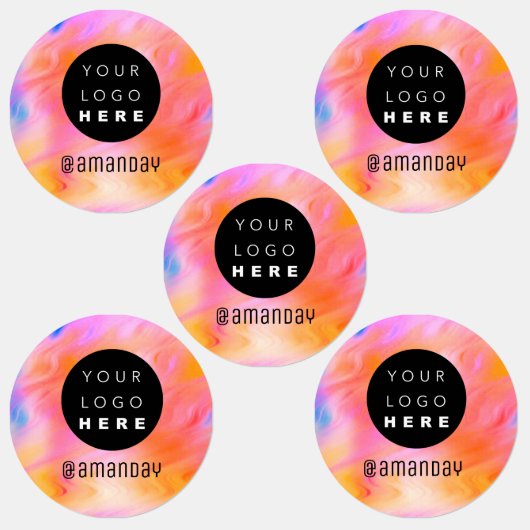 名前ファッションショップカスタムロゴ抽象芸術ラベル ラベル (グループ)