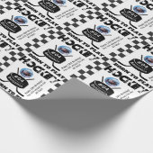 名前フォトエイジジャージー番号気持ちホッケー ラッピングペーパー (角)