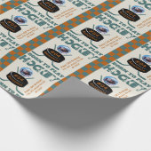 名前フォトエイジジャージー番号気持ちホッケー ラッピングペーパー (角)