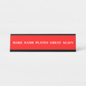 名前プレートの再素晴らし作成 デスクネームプレート (正面)