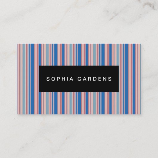 名前プレートストライプ- 310515 (11) 名刺 (正面)