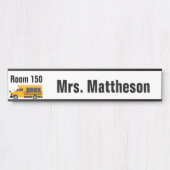 名前プレート先生スクール管理ぶら下がった者 サインプレート (正面)