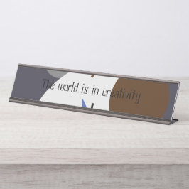 名前プレート デスクネームプレート