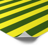 名前ポスター付きスポーツ ポスター (角)