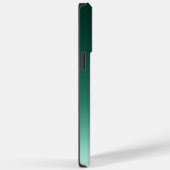 名前ミニマル付き緑の色合いで暗くなる Case-Mate iPhoneケース (裏面 / 右)