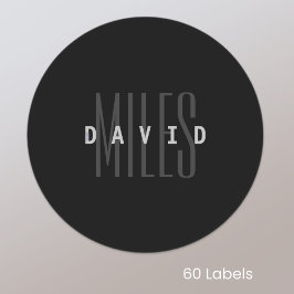 名前モダンと姓の重複 ラベル