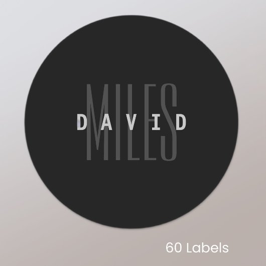 名前モダンと姓の重複 ラベル