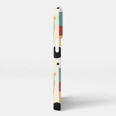 名前モダンの付いた幾何形状 iPhoneケース (右側面)