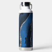 名前モダン付きゲートスタイル ウォーターボトル (正面)