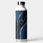 名前モダン付きゲートスタイル ウォーターボトル (左面)