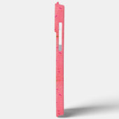 名前モダン付きスパークルグリッターシック Case-Mate iPhoneケース (裏面 / 左)