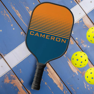 名前モダン付きスポーツフェード ピックルボールラケット