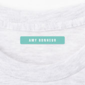 名前モダン アイロン服| Iron-on Clothing ラベル (貼付)