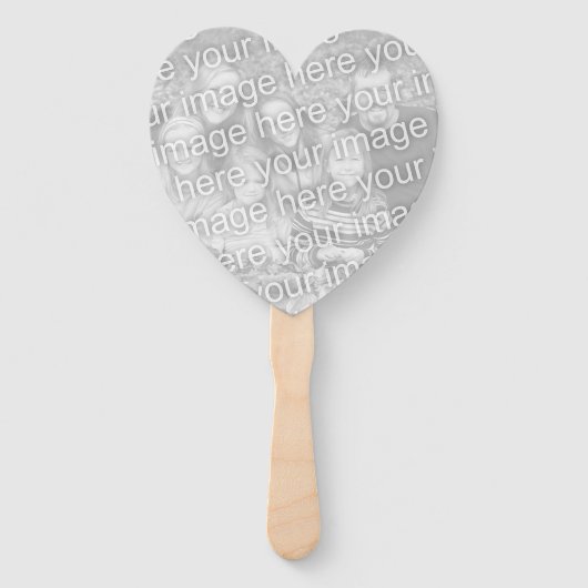 名前モノグラムエレガントカスタムウェディングフォト ハンドファン (裏面)