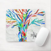 名前モノグラムモザイク マウスパッド (マウス)