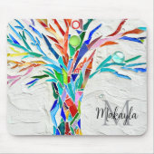 名前モノグラムモザイク マウスパッド (正面)