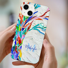 名前モノグラムモザイク Case-Mate iPhone 14ケース