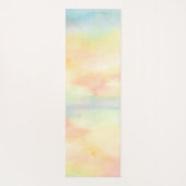 名前モノグラムレインボーツリー ヨガマット (裏面)