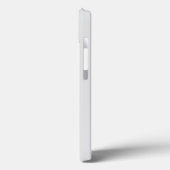 名前モノグラム単純ミニマルモダンリスト Case-Mate iPhoneケース (裏面 / 左)