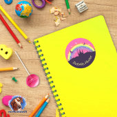 名前ラベル – fairytale castle ラウンドシール