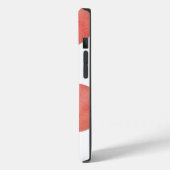 名前ラージバラ金ゴールド水の色水玉模様 Case-Mate iPhoneケース (裏面 / 左)