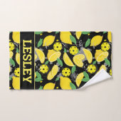 🍋名前🍋レモンピックボール ハンドタオル (ハンドタオル)