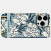 名前ヴィンテージ虹彩パターン Case-Mate iPhoneケース (裏面 (横))