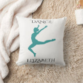 名前付きのパーソナライズされた踊り枕。 クッション (ブランケット)