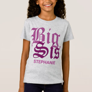 名前付きビッグシス Tシャツ