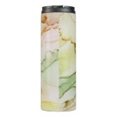 名前付き赤面ピンク抽象芸術パステルサーマルタンブラー タンブラー (裏面)