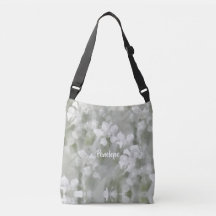 名前付き 白い印象派の植物画アート